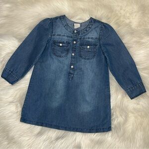 Light Denim toddler Dress by H&M, size 1.5-2 years